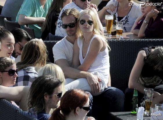 Kate Bosworth et Alexander Skarsgard à Stockholm en Suède 
 &nbsp; 