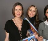 Tonya Kinzinger, Bénédicte Delmas et Adeline Blondieau, de Sous le Soleil