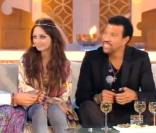 Lionel Richie et sa fille Nicole dans l'émission de télé allemande  Wetten, dass..? 