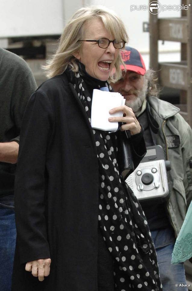 Diane Keaton va tourner dans la série  Tilda  pour HBO, mai 2010 !