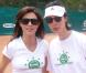 Caroline Barclay et Géraldine Maillet au tournoi des personnalités, le 2 juin 2010.