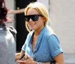 L'actrice américaine Lindsay Lohan