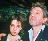 Charlotte et son père Serge Gainsbourg aux César, le 23 février 1986 