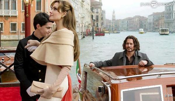 Première photo promotionnelle d'Angelina Jolie et Johnny Depp dans The Tourist.