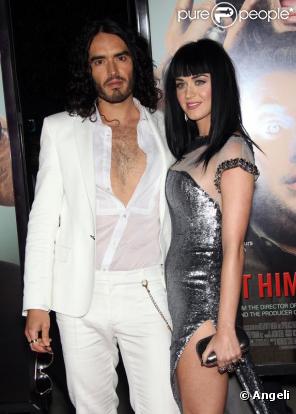 Katy Perry et Russell Brand 