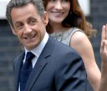Nicolas Sarkozy et sa femme Carla Bruni