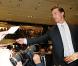Matthew McConaughey à Milan pour le lancement du nouveau parfum The One de Dolce & Gabbana, le 18 juin 2010