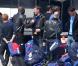 L'arrivée des Bleus à l'aéroport du Bourget, le 24 juin 2010.