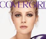 Drew Barrymore, ambassadrice de la marque de cosmétiques Cover Girl. Visuels de la campagne 2010 !