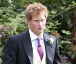 Le Prince  Harry au mariage de Mark Dyer et Amanda Kline, le 3 juin 2010 au Pays de Galles