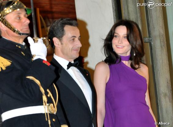 Nicolas Sarkozy et Carla Bruni-Sarkozy
