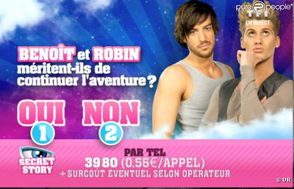 Robin et Benoît nominés