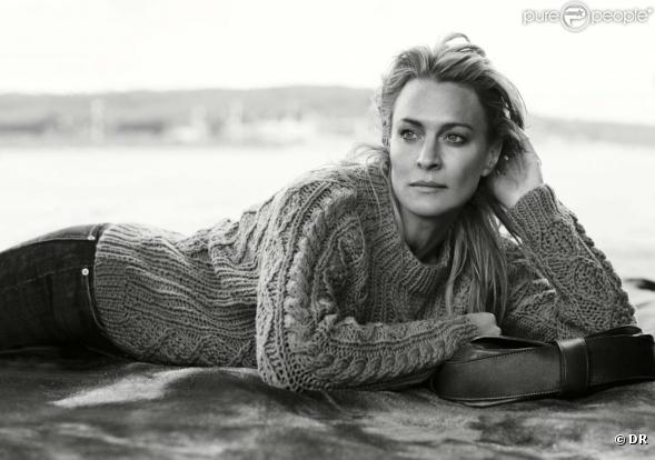 Robin Wright dans la nouvelle campagne Gérard Darel