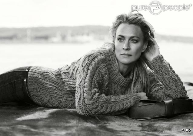Robin Wright dans la nouvelle campagne Gérard Darel