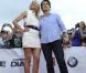 Cameron Diaz et Tom Cruise lors de l'avant-première de Night and Day à Munich en Allemagne le 21 juillet 2010