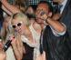 Paris Hilton au VIP Room de St-Tropez, samedi 24 juillet, interprète le hit My love is over avec Jean-Roch, propriétaire de la discothèque.