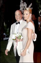 Albert de Monaco et sa future épouse Charlene