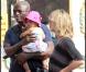 Heidi Klum, Seal et leurs enfants sont en vacances dans le sud de la France. Saint-Tropez, le 2 août 2010.