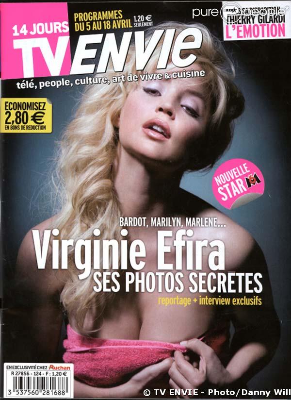 Virginie Efira ses photos secrétes dans Tv Envie