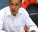 Barack Obama participe à une réunion, en compagnie de son épouse Michelle, avec le maire de Panama City le 14 août 2010