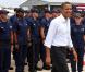 Barack Obama participe à une réunion, en compagnie de son épouse Michelle, avec le maire de Panama City le 14 août 2010