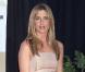 Jennifer Aniston, dans un ensemble Lanvin, lors de l'avant-première d'Une famille très moderne à Los Angeles le 16 août 2010