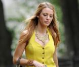 Blake Lively et Leighton Meester sur le tournage de Gossip Girl à New York le 17 août 2010