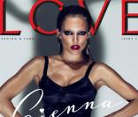 Sienna Miller sur la couverture de Love Magazine
