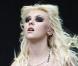 Taylor Momsen chante lors du V Festival au Highlands Park en Essex en Angleterre le 21 août 2010