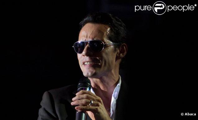 Marc Anthony en concert à Veracruz au Méxique, le 23 août 2010 