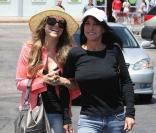 Brooke Mueller et ses jumeaux, Max et Bob, à Los Angeles. Août 2010