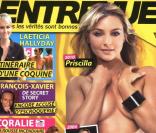 Priscilla en couverture d'Entrevue