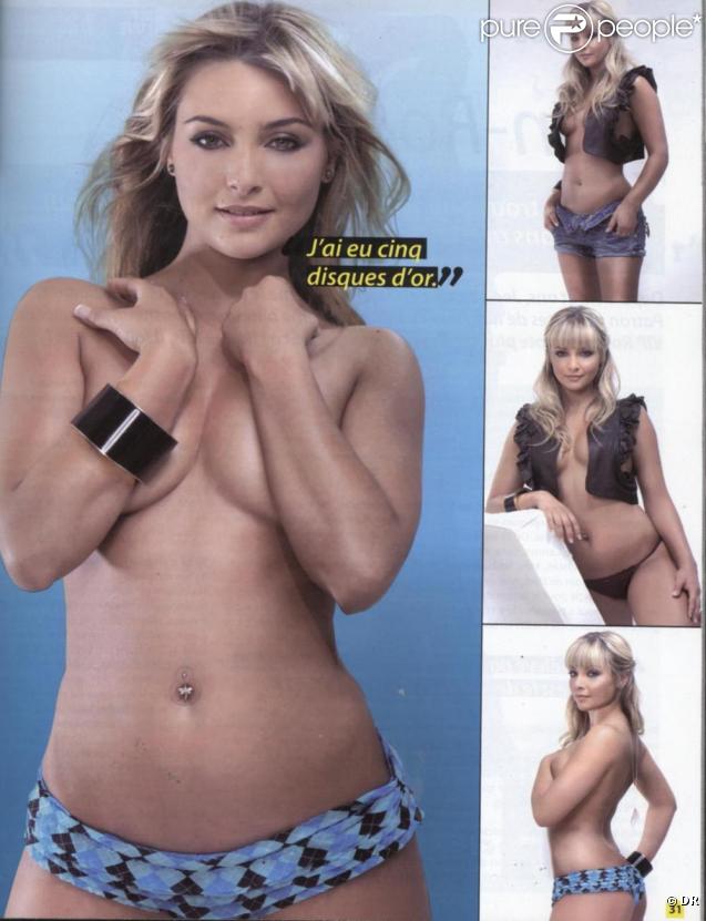 Photo intérieure du magazine Entrevue. Priscilla, toute en sensualité