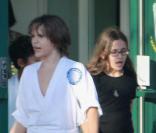 Prince Michael et Paris Jackson après un cours de karaté en décembre 2009 