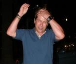 Stephen Baldwin et sa fille Hailey en sortant du restaurant Katsuya à Los Angeles, le 26 août 2010