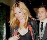 Le top model anglais Kate Moss