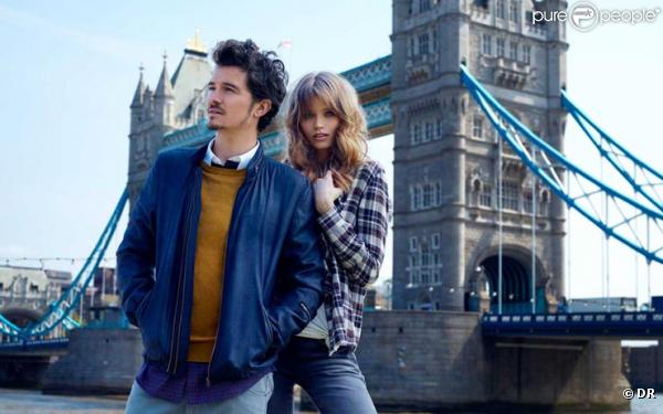 Orlando Bloom pose pour la campagne automne-hiver 2010-2011 de Me & City