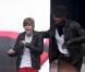 Justin Bieber et Usher 