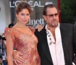 Lola et Julian Schnabel, à l'occasion de la présentation de  Miral , dans le cadre de la 67e Mostra de Venise, le 2 septembre 2010.