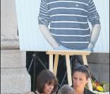 Les obsèques de Laurent Fignon ont eu lieu au crématorium du Père-Lachaise le 3 septembre 2010, dans une atmosphère de recueillement profond. Photo : Valérie Fignon. 
