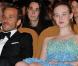Stephen Dorff et Elle Fanning à l'occasion de l'avant-première de Somewhere , présenté dans le cadre de la 67e Mostra de Venise, le 4 septembre 2010.