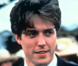 Hugh Grant sur le tournage de Quatre mariages et un enterrement en 1994