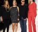 Nina Garcia, Jessica Simpson, Michael Kors, et Heidi Klum lors de la finale de l'émission Project Runaway, à New York, le 9 septembre 2010