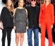 Nina Garcia, Jessica Simpson, Michael Kors, et Heidi Klum lors de la finale de l'émission Project Runaway, à New York, le 9 septembre 2010