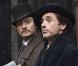Jude Law et Robert Downey Jr. dans  Sherlock Holmes. 
