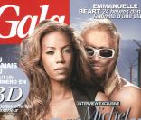 Michel Polnareff et sa bien-aimée Danyellah en couverture de Gala 