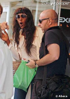 Naomi Campbell arrêtée à bord d'un avion pour comportement violent !
