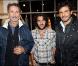 Thierry Lhermitte, David frèche et Pascal Elbé à la soirée de lancement de la gamme  Love by Loft , à la boutique  Loft Design by...  Le 16 septembre 2010