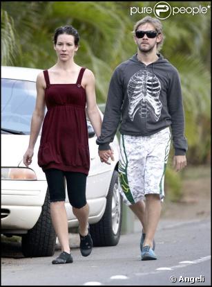 Evangeline Lilly et Dominic Monaghan