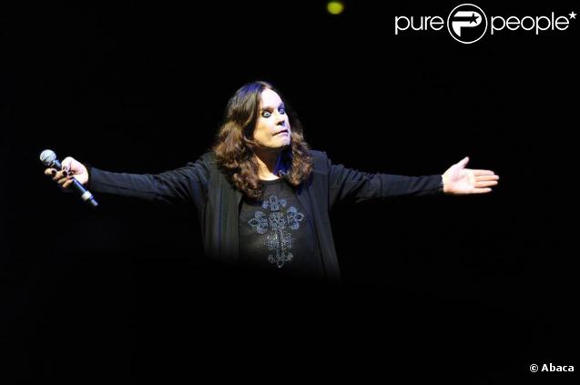 Ozzy Osbourne en concert à Bercy, le 20 septembre 2010